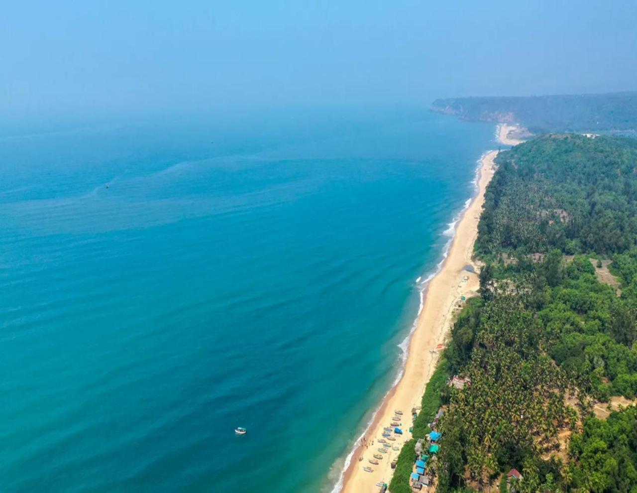 Saffronstays Stella Maris - Luxury Beach Front Villa Near Redi Beach Querim Extérieur photo